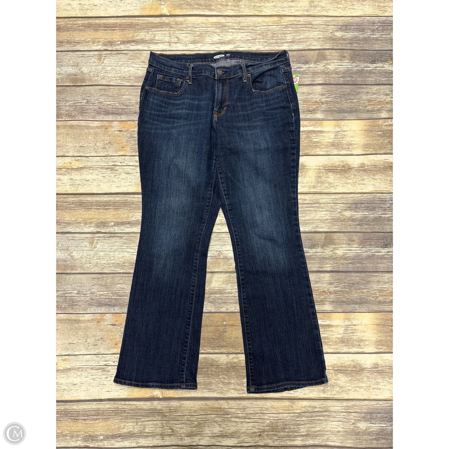 Jeans Boot Cut By Old Navy In Blue Denim, Size: 12