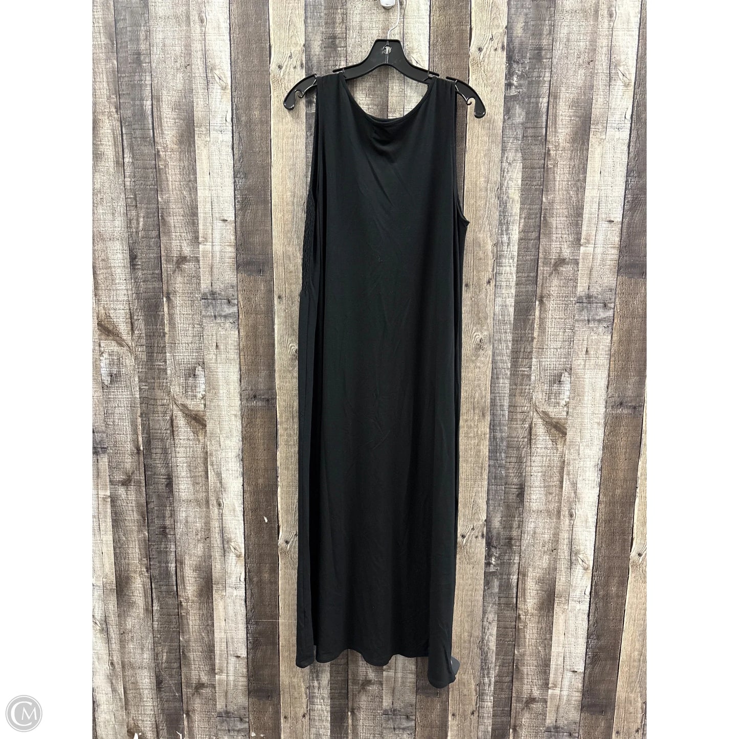 Dress Casual Maxi By J. Jill In Black, Size: L