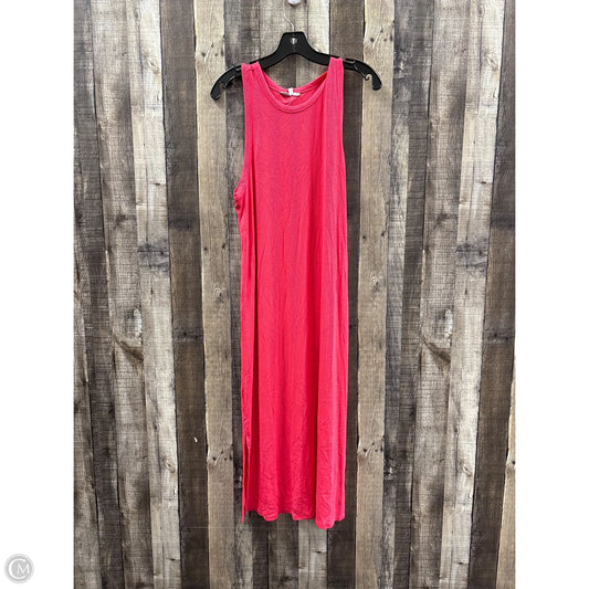 Dress Casual Maxi By Motherhood In Pink, Size: L