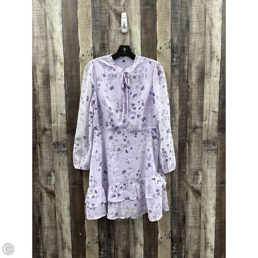 Dress Casual Midi By Cme In Purple, Size: S