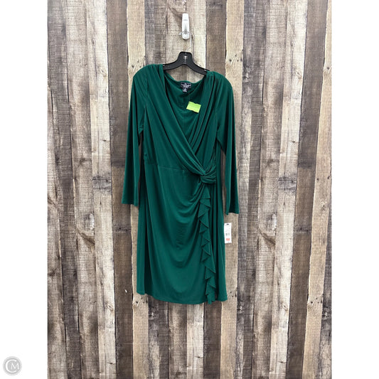 Dress Casual Midi By American Living In Green, Size: Xl