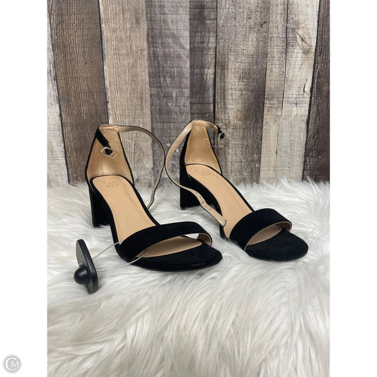 Shoes Heels Block By A New Day In Black, Size: 7