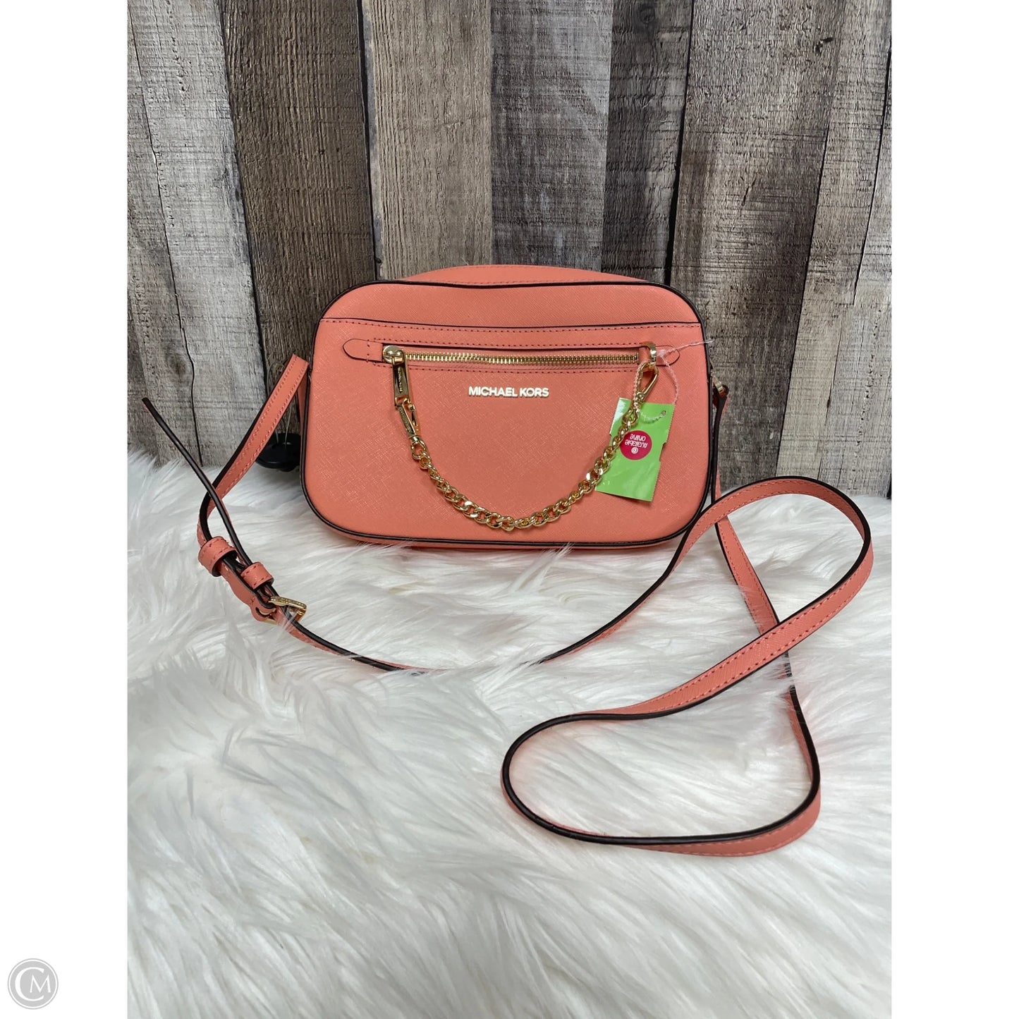 Crossbody Designer By Michael Kors, Size: Medium