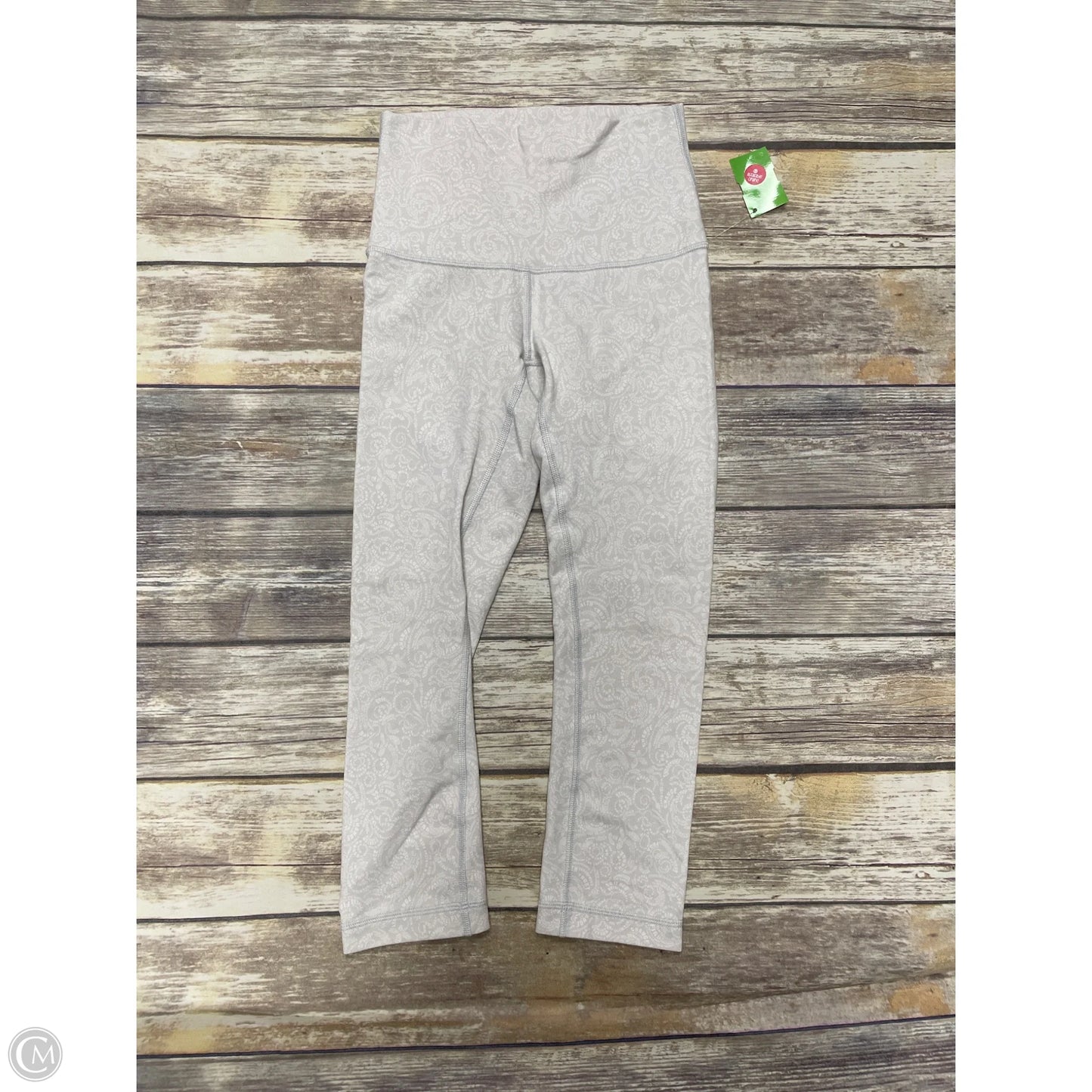 Athletic Capris By Lululemon In White, Size: 4