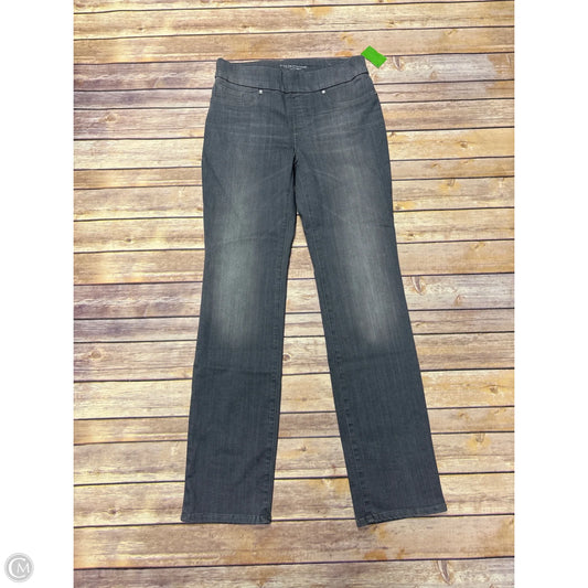 Jeans Jeggings By Chicos In Grey, Size: L