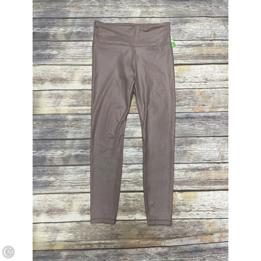 Athletic Leggings By Athleta In Gold, Size: S