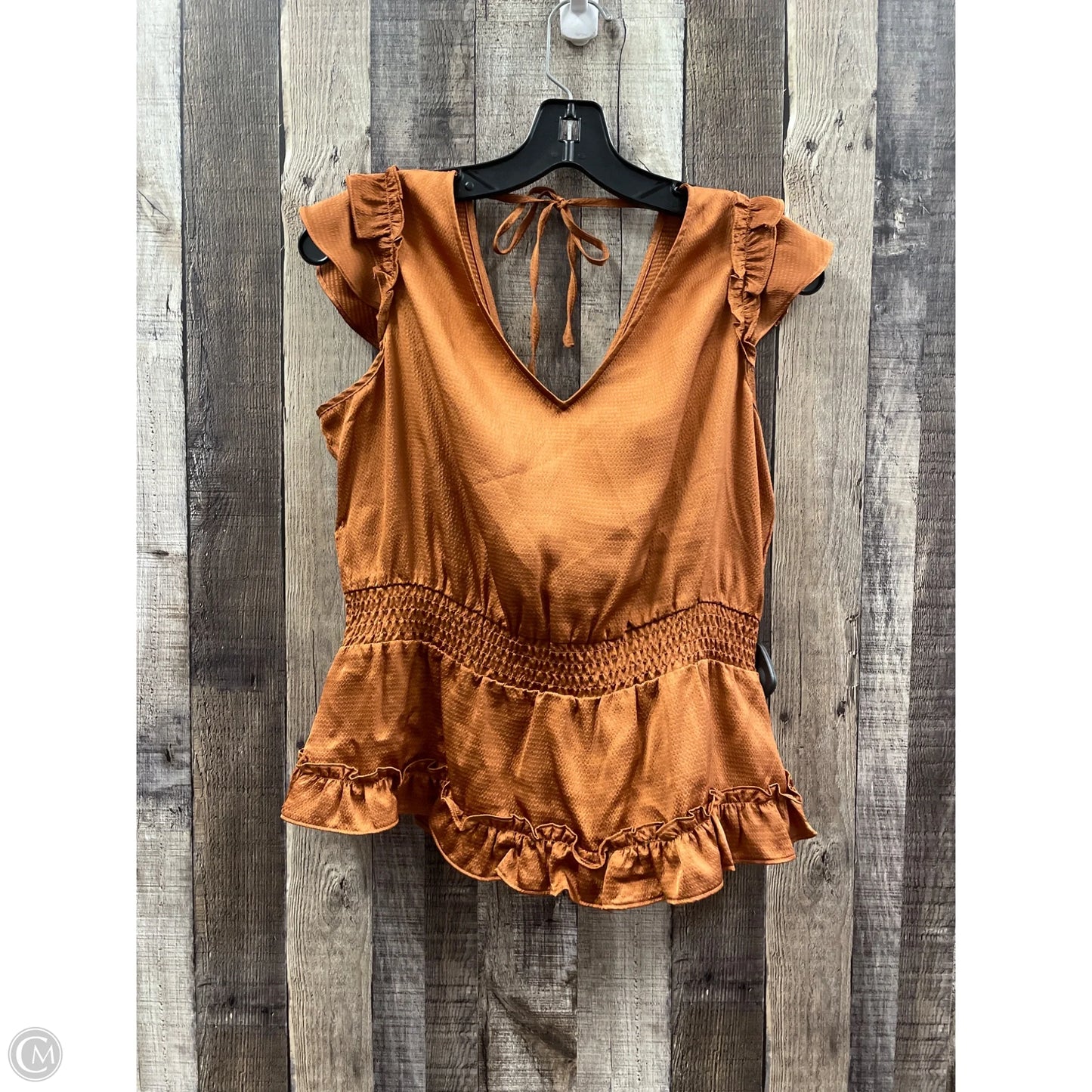 Top Short Sleeve By Ryegrass In Bronze, Size: S