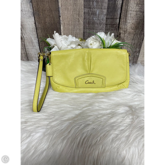 Wristlet Designer By Coach, Size: Medium