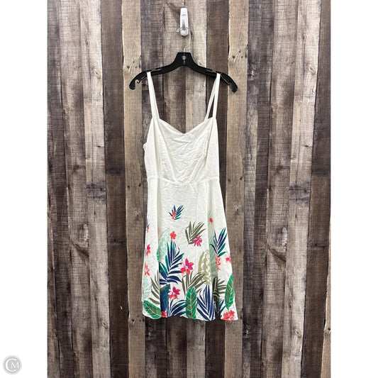 Dress Casual Midi By Old Navy In Multi-colored, Size: L