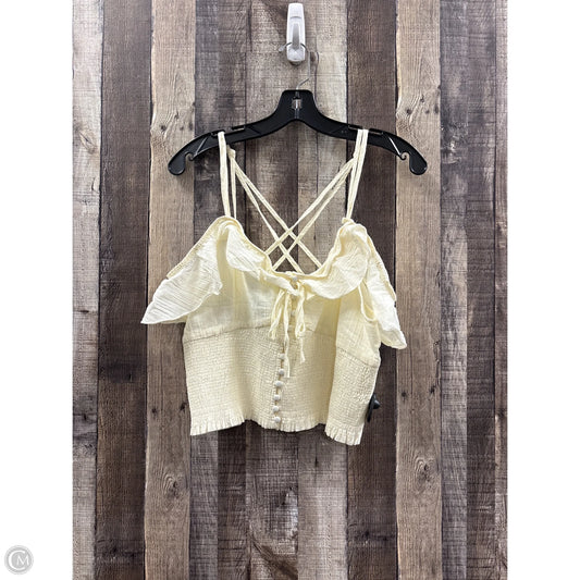 Top Sleeveless By Cme In Ivory, Size: L