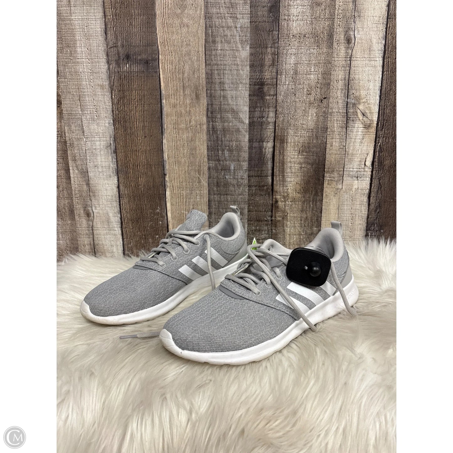 Shoes Athletic By Adidas In Grey, Size: 10