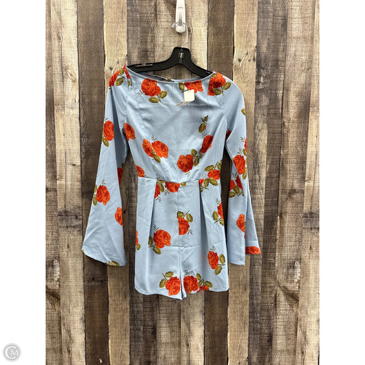 Romper By Urban Outfitters In Floral Print, Size: S
