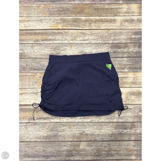 Athletic Skort By Columbia In Blue, Size: L
