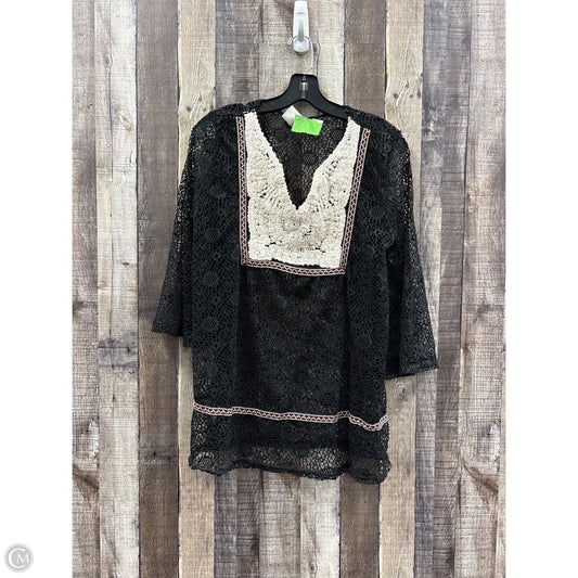 Swimwear Cover-up By Cme In Black, Size: Osfm