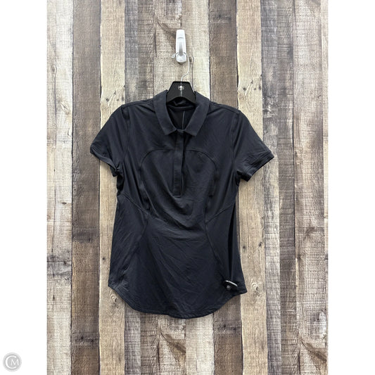 Athletic Tank Top By Lululemon In Black, Size: S