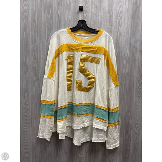 Top Long Sleeve By We The Free In Multi-colored, Size: M