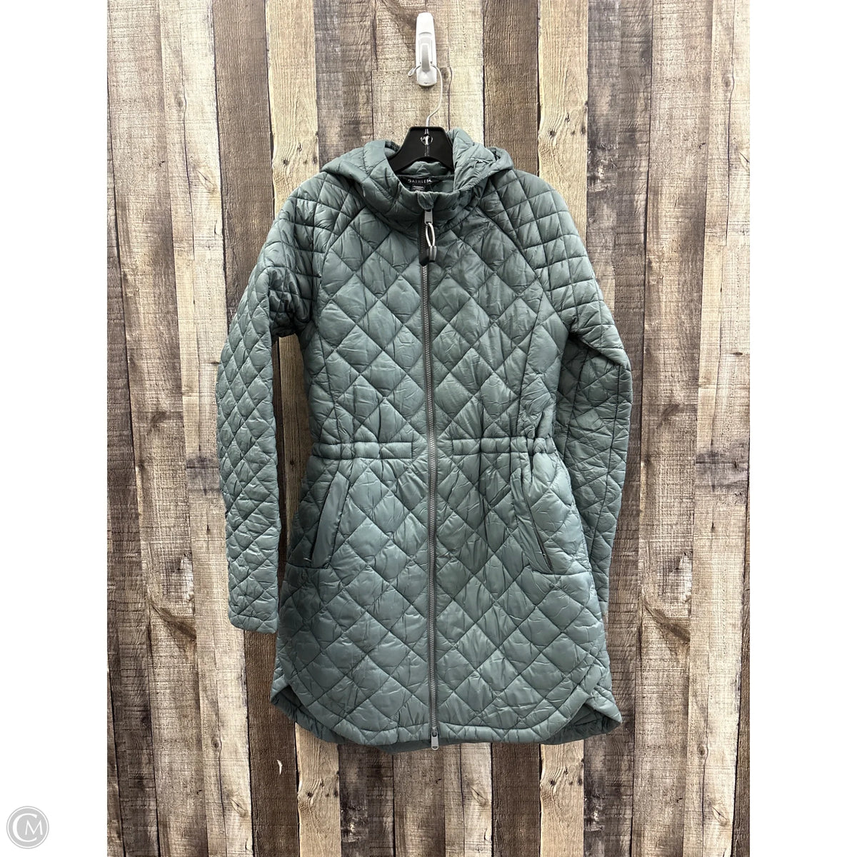 Coat Puffer & Quilted By Athleta In Green, Size: M