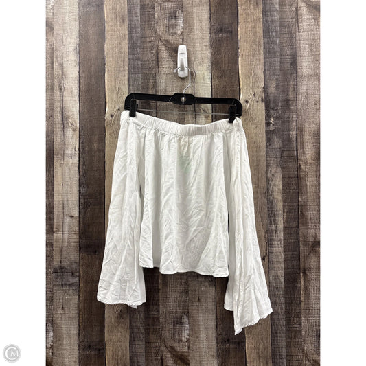 Top Long Sleeve By Altard State In White, Size: S