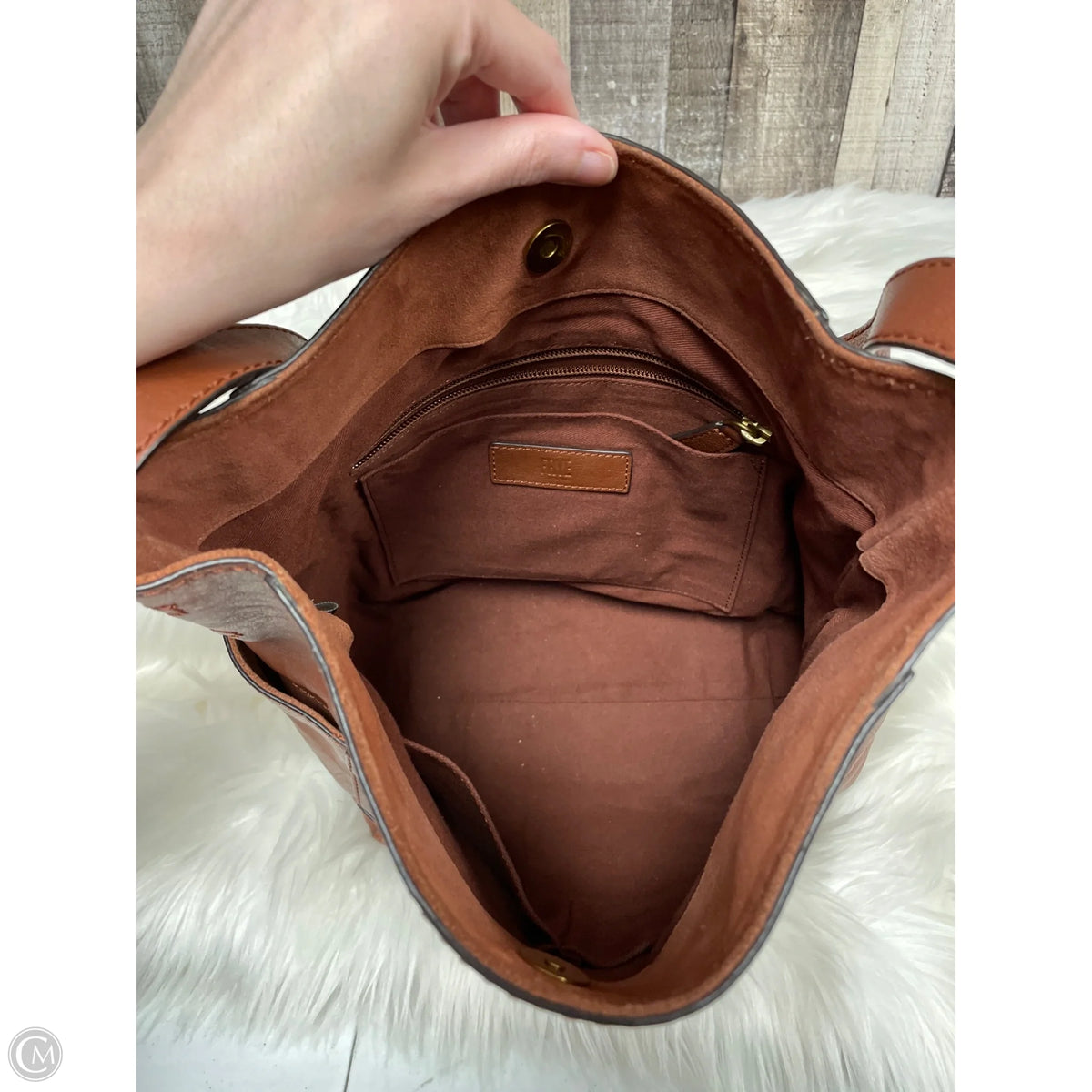 Handbag Designer By Frye, Size: Large