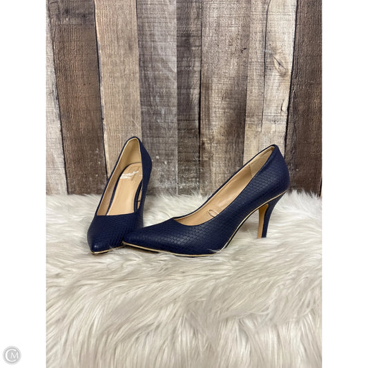 Shoes Heels Stiletto By Marc New York In Navy, Size: 6