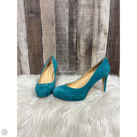 Shoes Heels Stiletto By Ivanka Trump In Teal, Size: 6