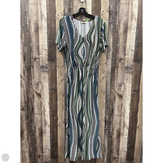 Dress Casual Maxi By Cme In Multi-colored, Size: Xl