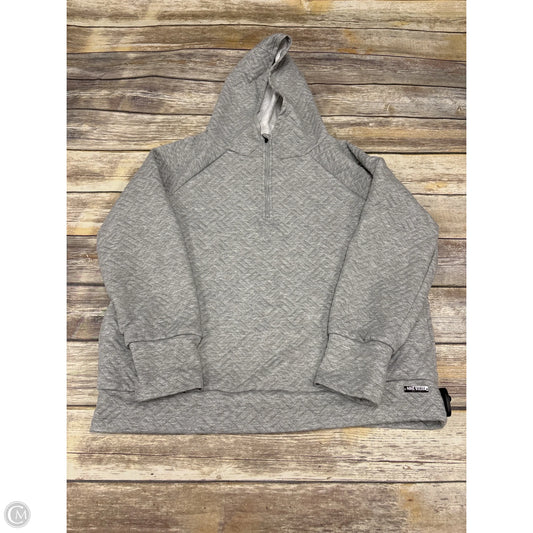 Athletic Jacket By Nine West In Grey, Size: Xl