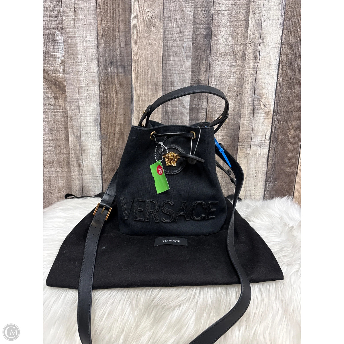 Crossbody Luxury Designer By Versace, Size: Medium