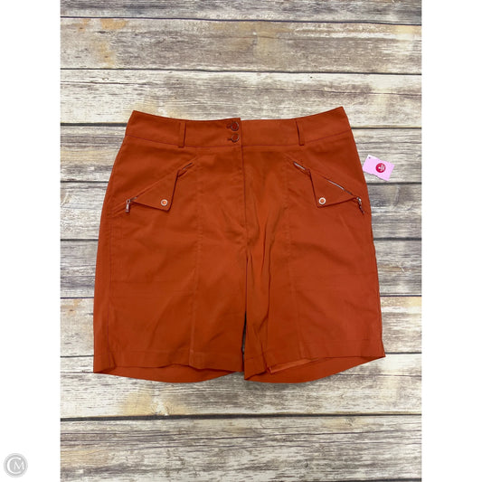 Shorts By Dkny In Orange, Size: 12