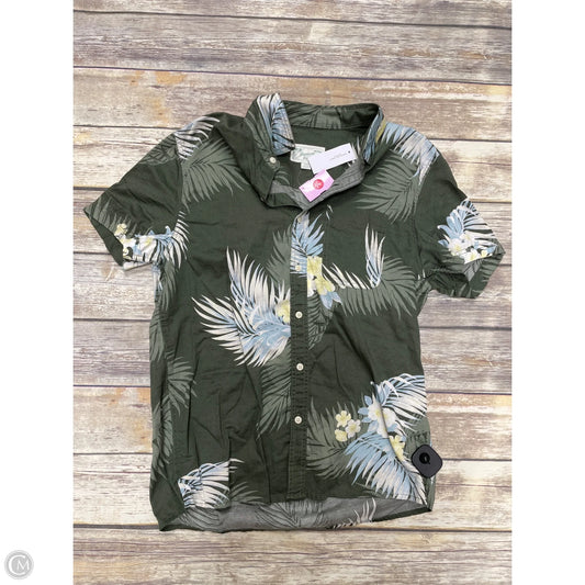 Top Short Sleeve By American Eagle In Multi-colored, Size: M
