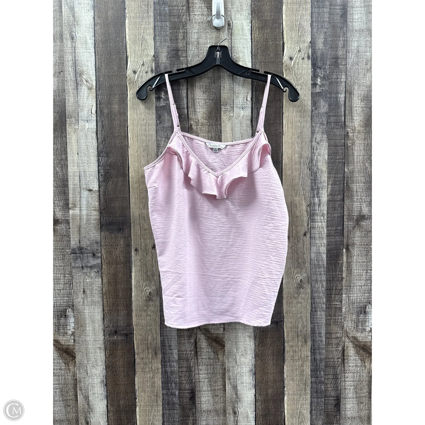 Top Sleeveless By Ophelia Roe In Pink, Size: L