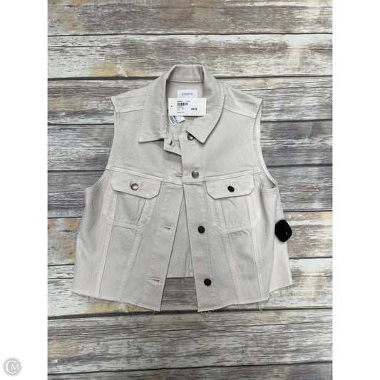 Vest Other By Evereve In Tan Denim, Size: M