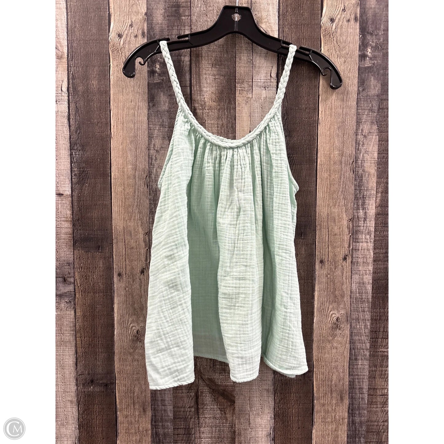 Top Sleeveless By Universal Thread In Teal, Size: M