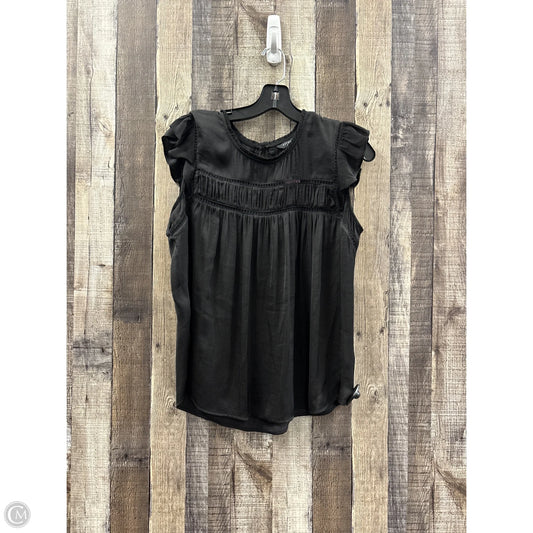 Top Sleeveless By Liverpool In Black, Size: M