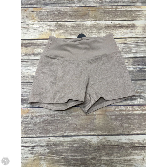 Athletic Shorts By Zobha In Tan, Size: M