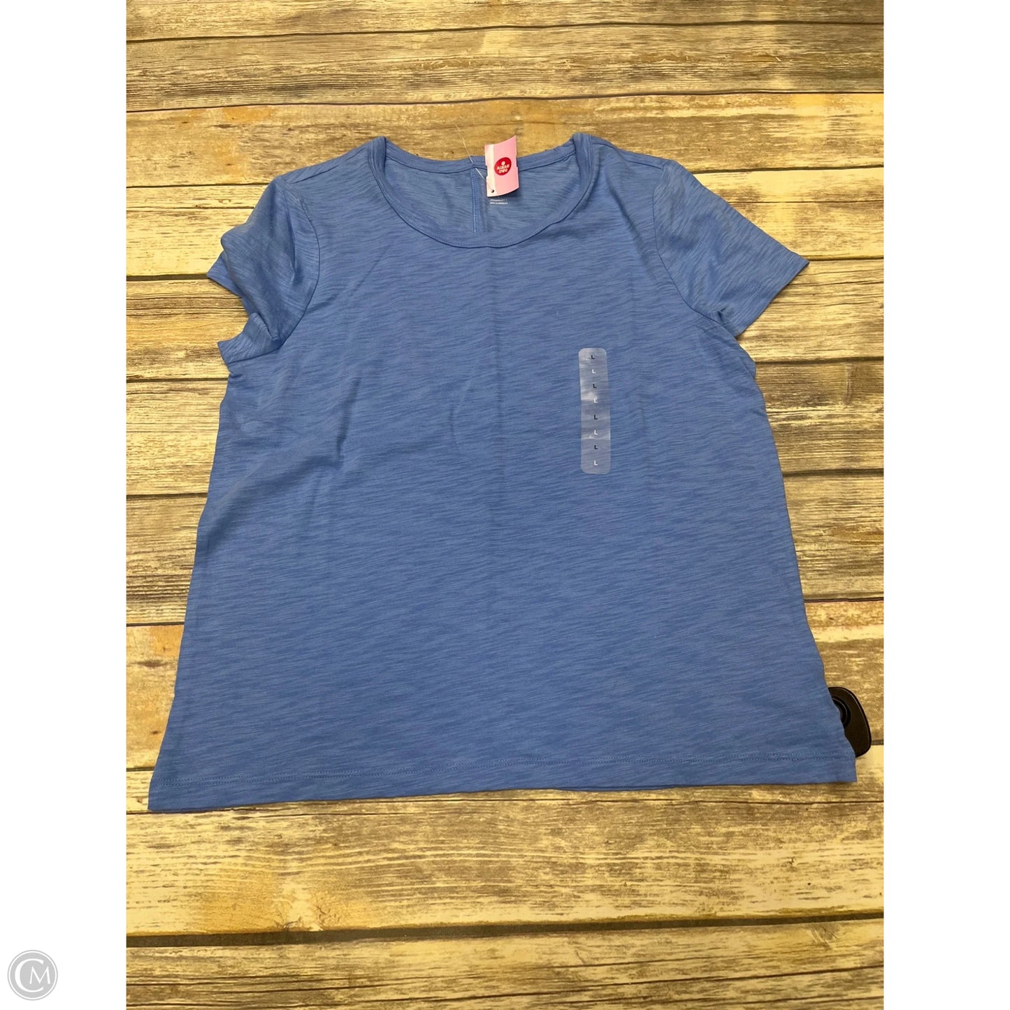 Top Short Sleeve By Gap In Blue, Size: L