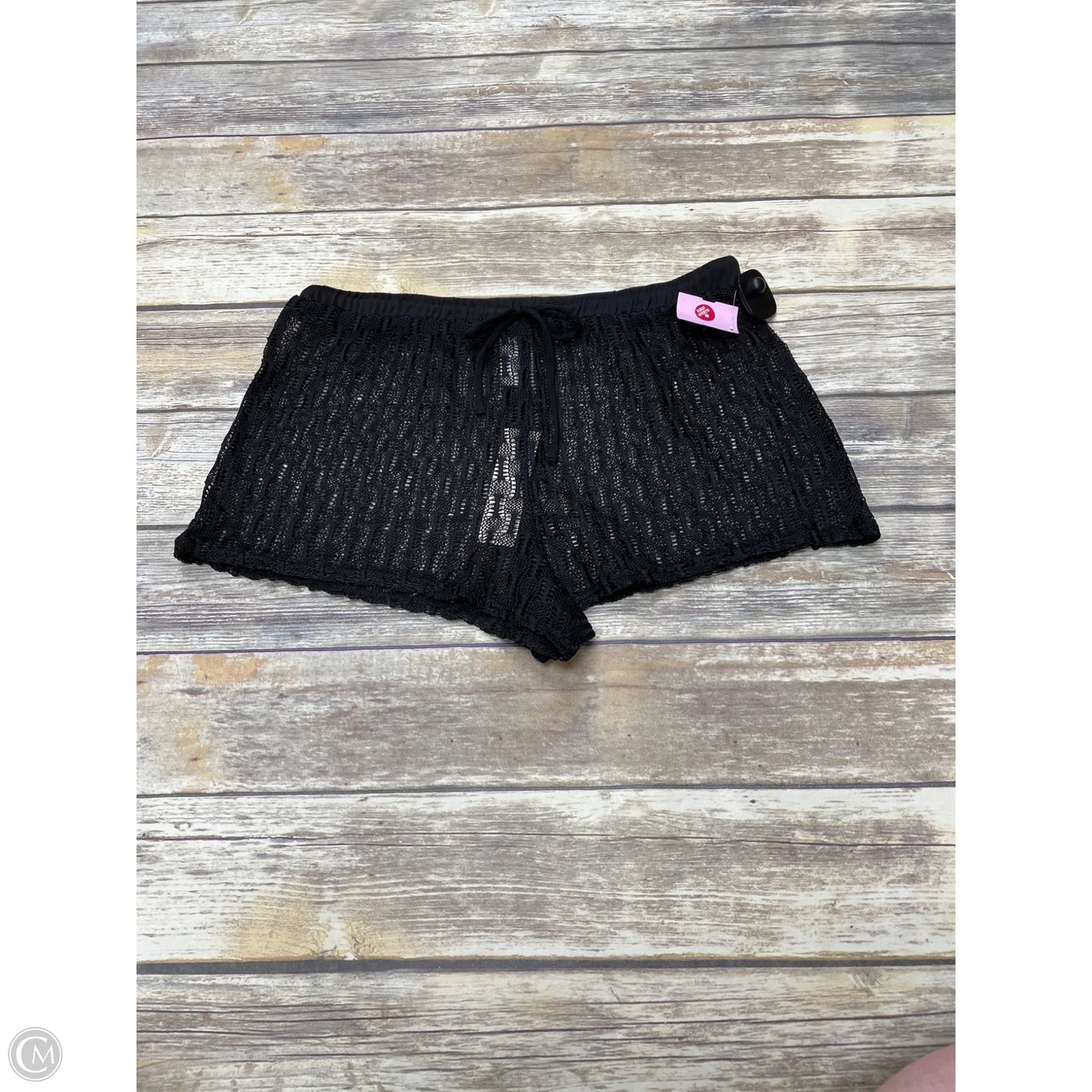 Swimwear Cover-up By No Boundaries In Black, Size: M