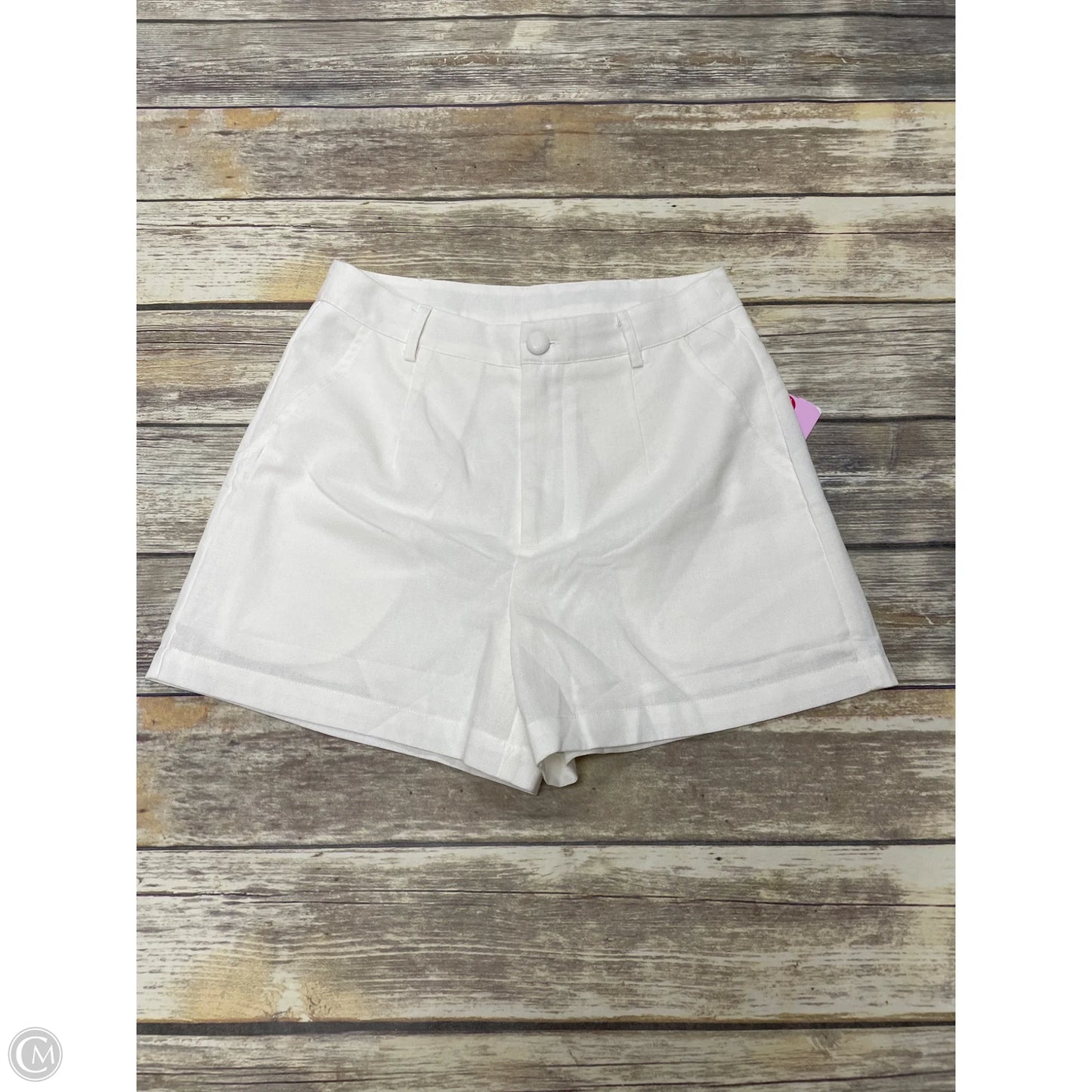 Shorts By Cme In White, Size: M
