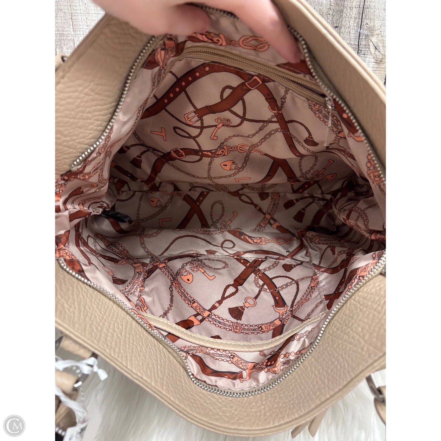 Handbag By Cme, Size: Large