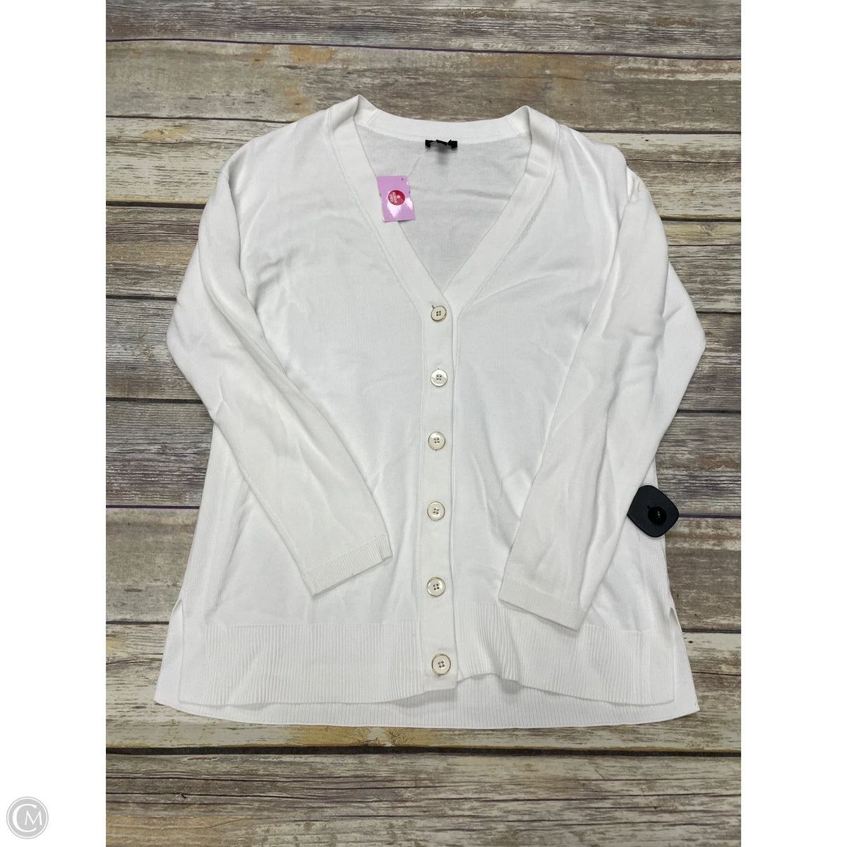 Top Long Sleeve By Talbots In White, Size: Sp