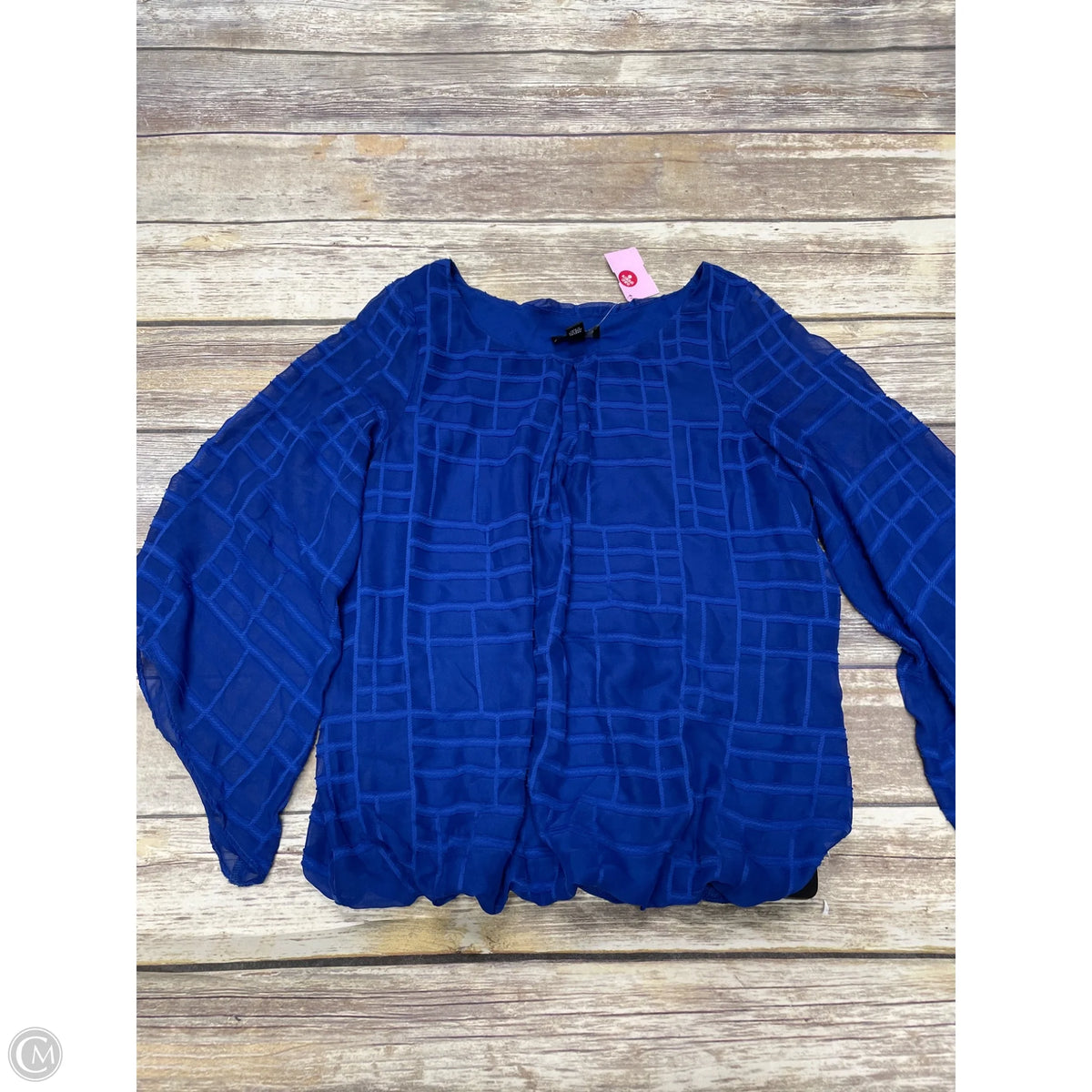 Top Long Sleeve By Alyx In Blue, Size: S