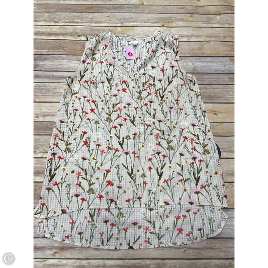 Top Sleeveless By 14th And Union In Multi-colored, Size: M
