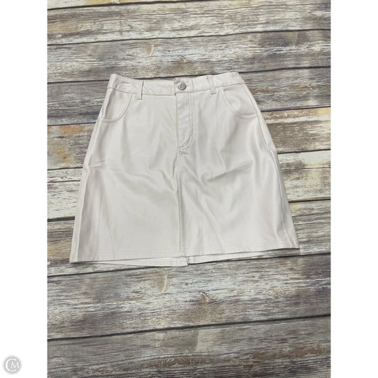 Skirt Midi By Madden Nyc In Cream, Size: S