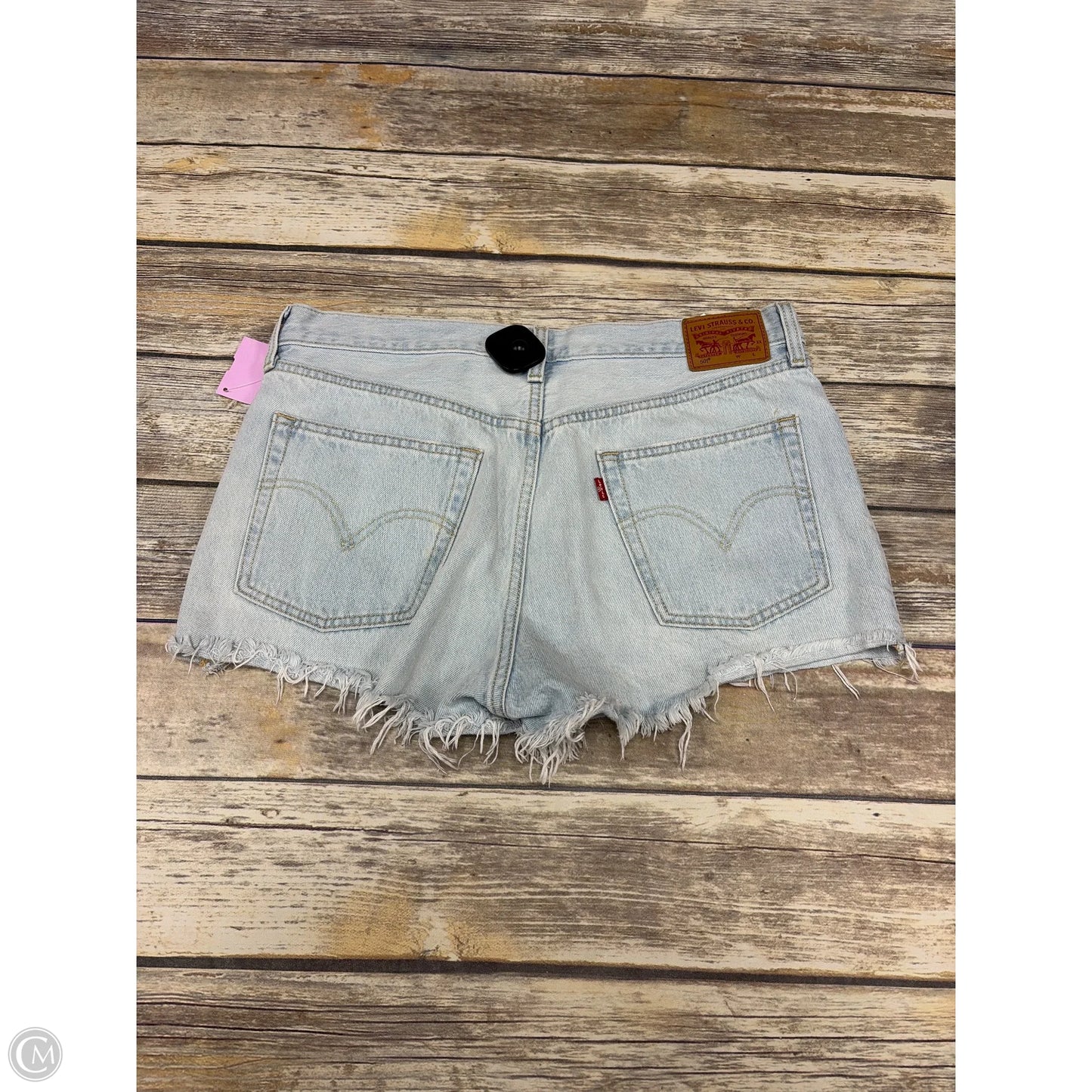 Shorts By Levis In Blue Denim, Size: 12