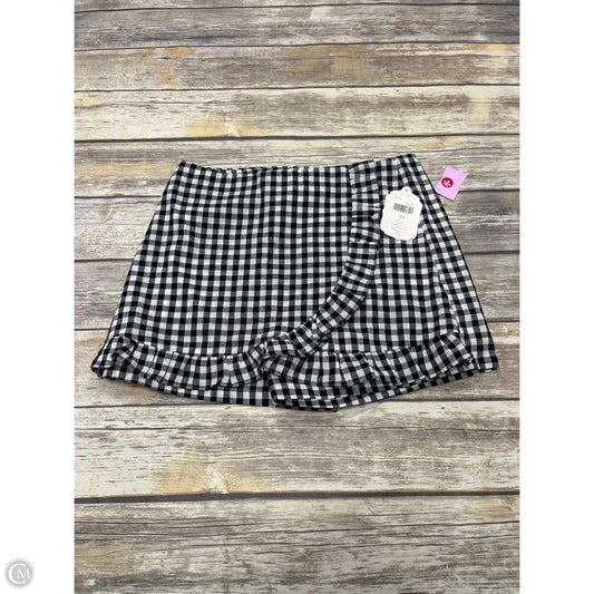 Skirt Midi By Altard State In Black & White, Size: L