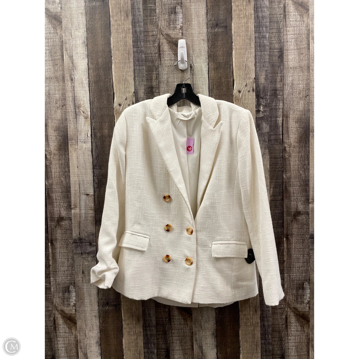 Blazer By Bishop + Young In White, Size: L