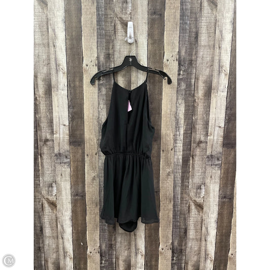 Romper By Lush In Black, Size: M
