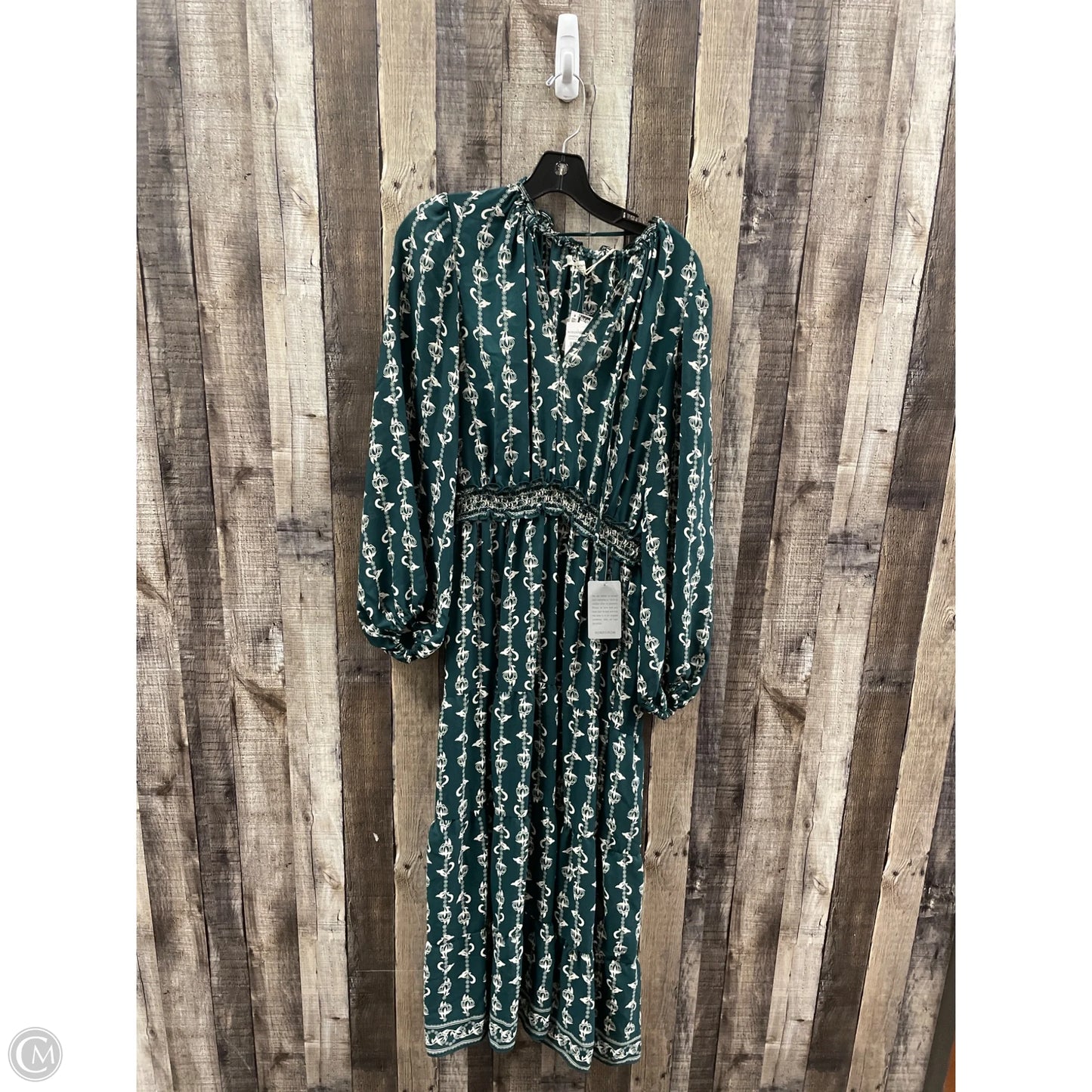 Dress Casual Maxi By Max Studio In Green, Size: L