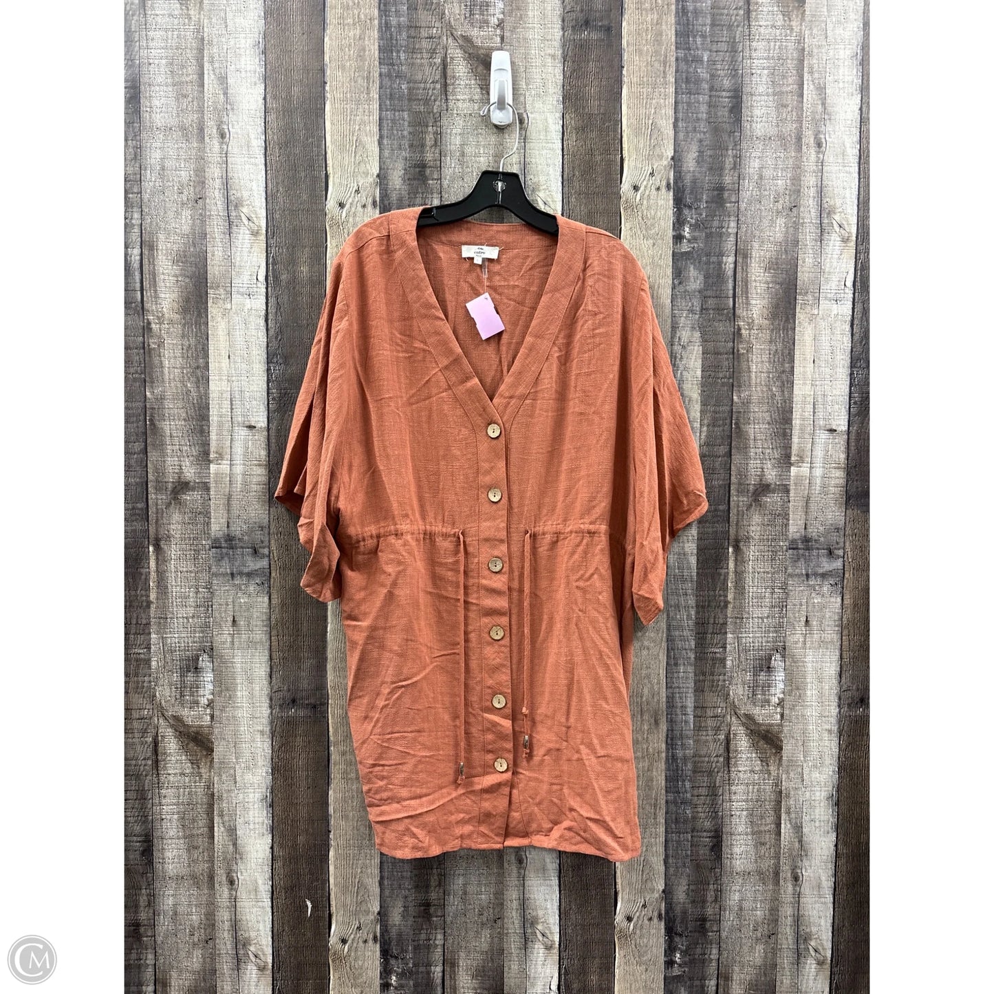 Dress Casual Midi By Entro In Bronze, Size: L