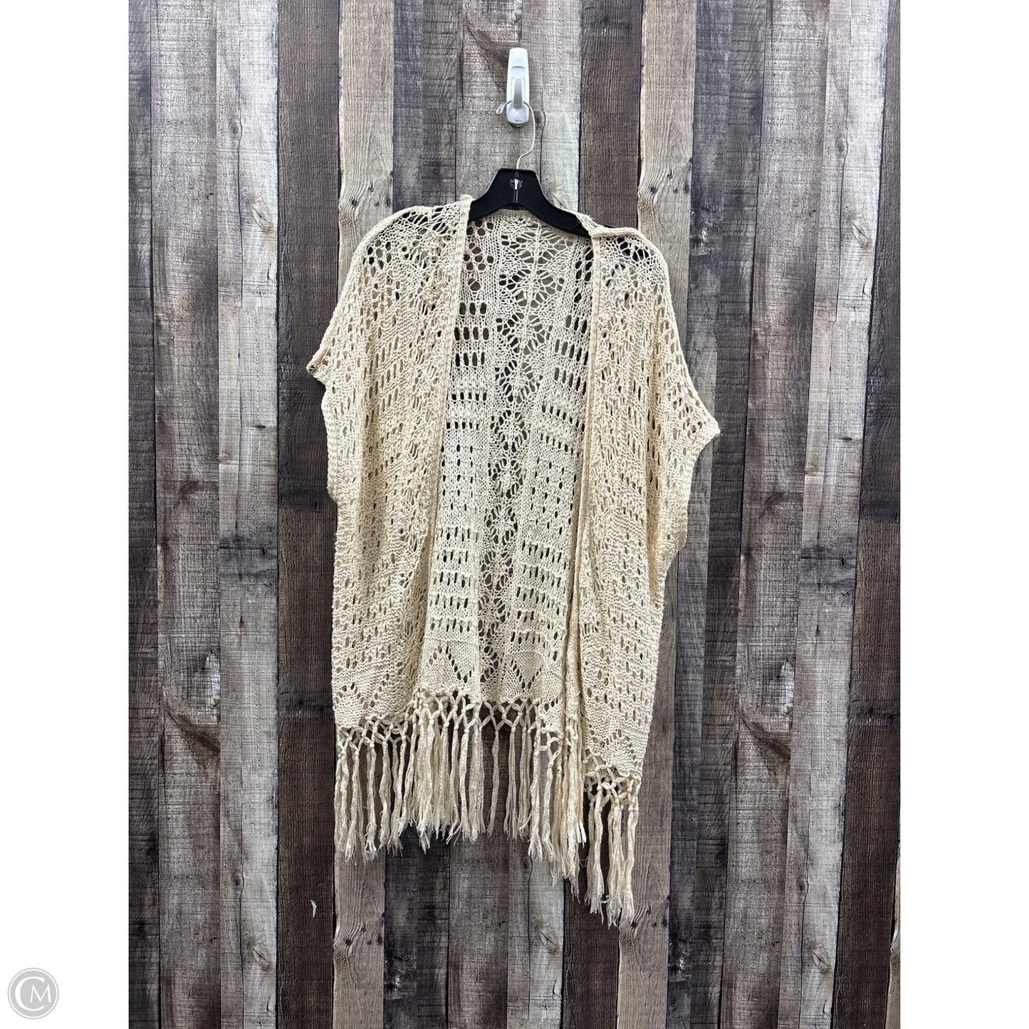 Swimwear Cover-up By Cme In Tan, Size: Osfm